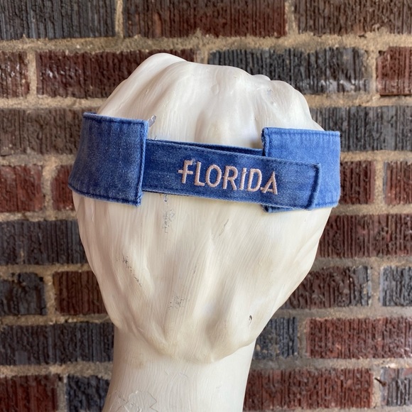 Vintage Denim Visor - Picture 3 of 4